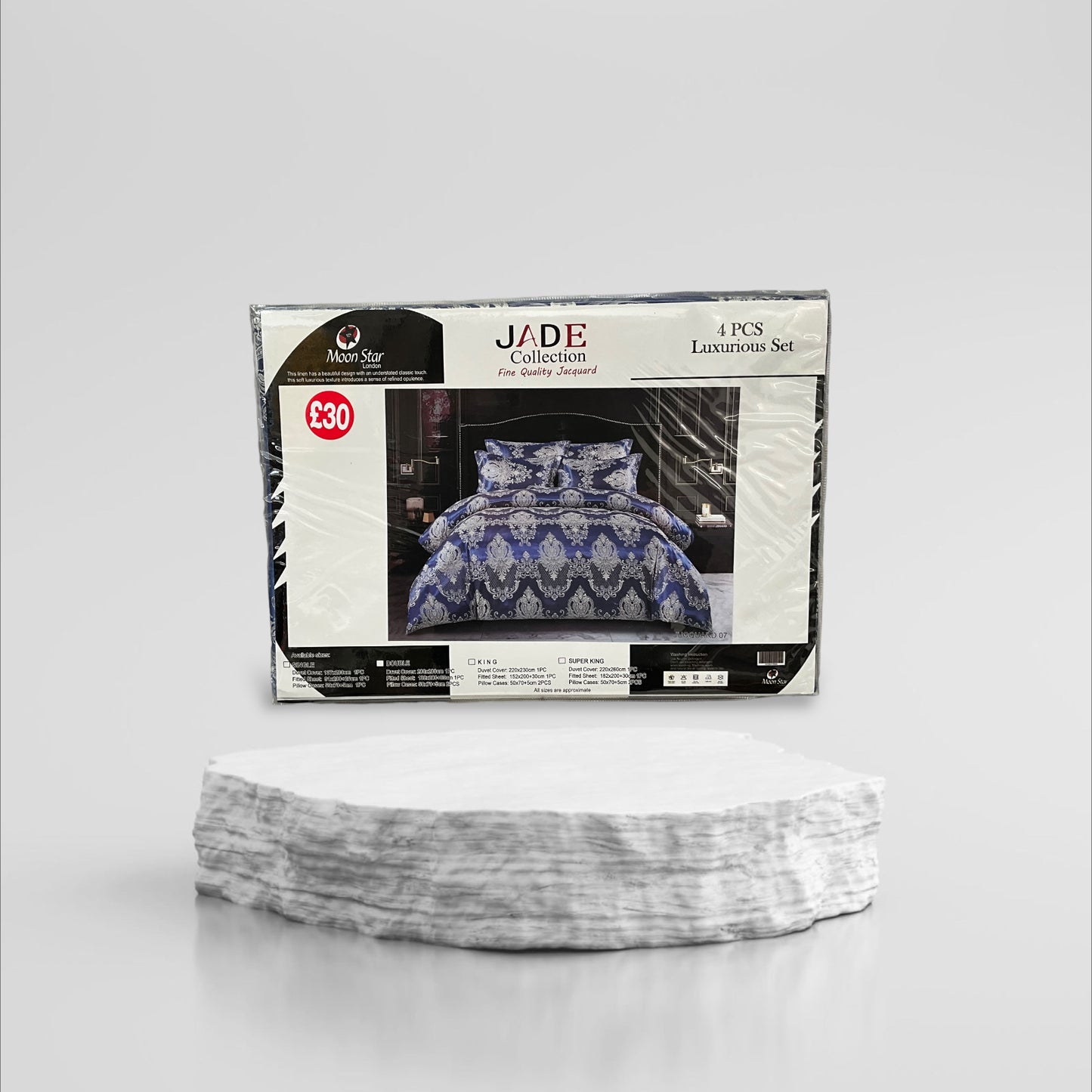 Jade Luxurious Duvet Set, 12 Designs