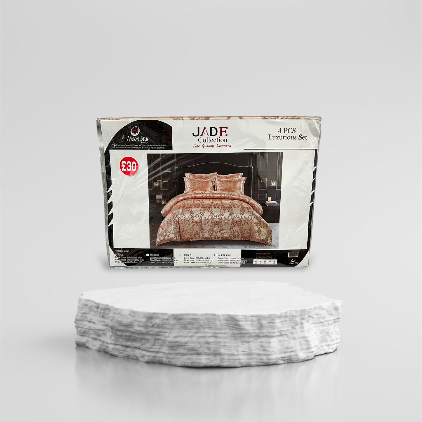 Jade Luxurious Duvet Set, 12 Designs