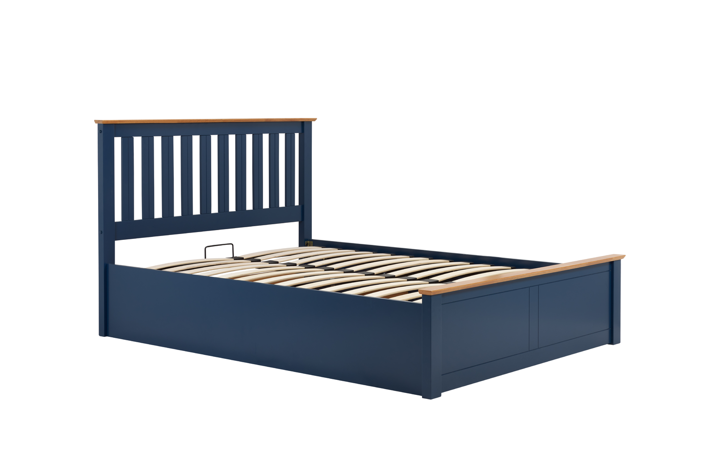 Phoenix Ottoman Bed Navy Blue