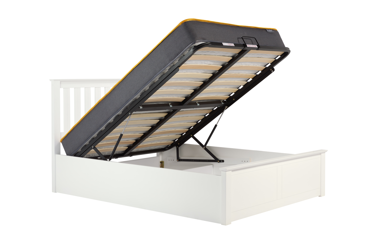 Phoenix Ottoman Bed White