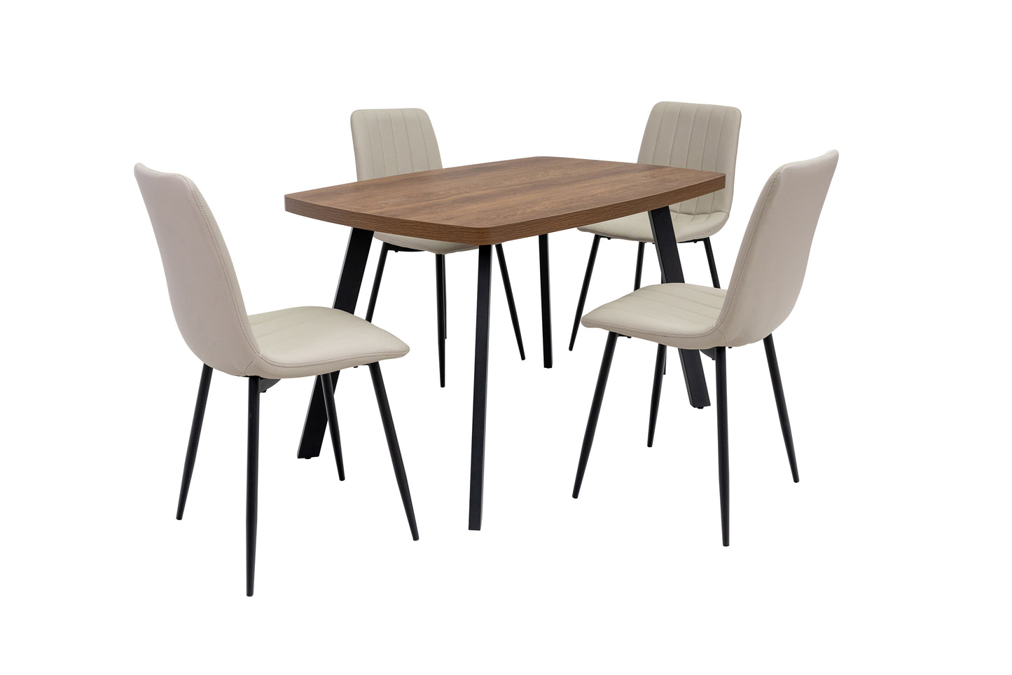 Havana 1.2m Dining Table -Dark Oak