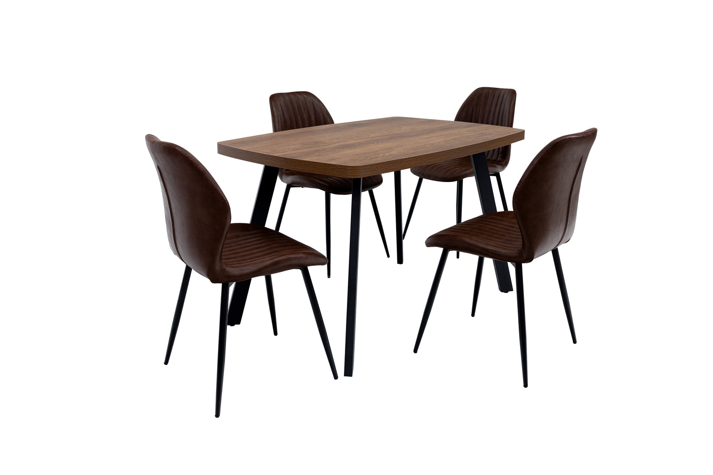 Havana 1.2m Dining Table -Dark Oak