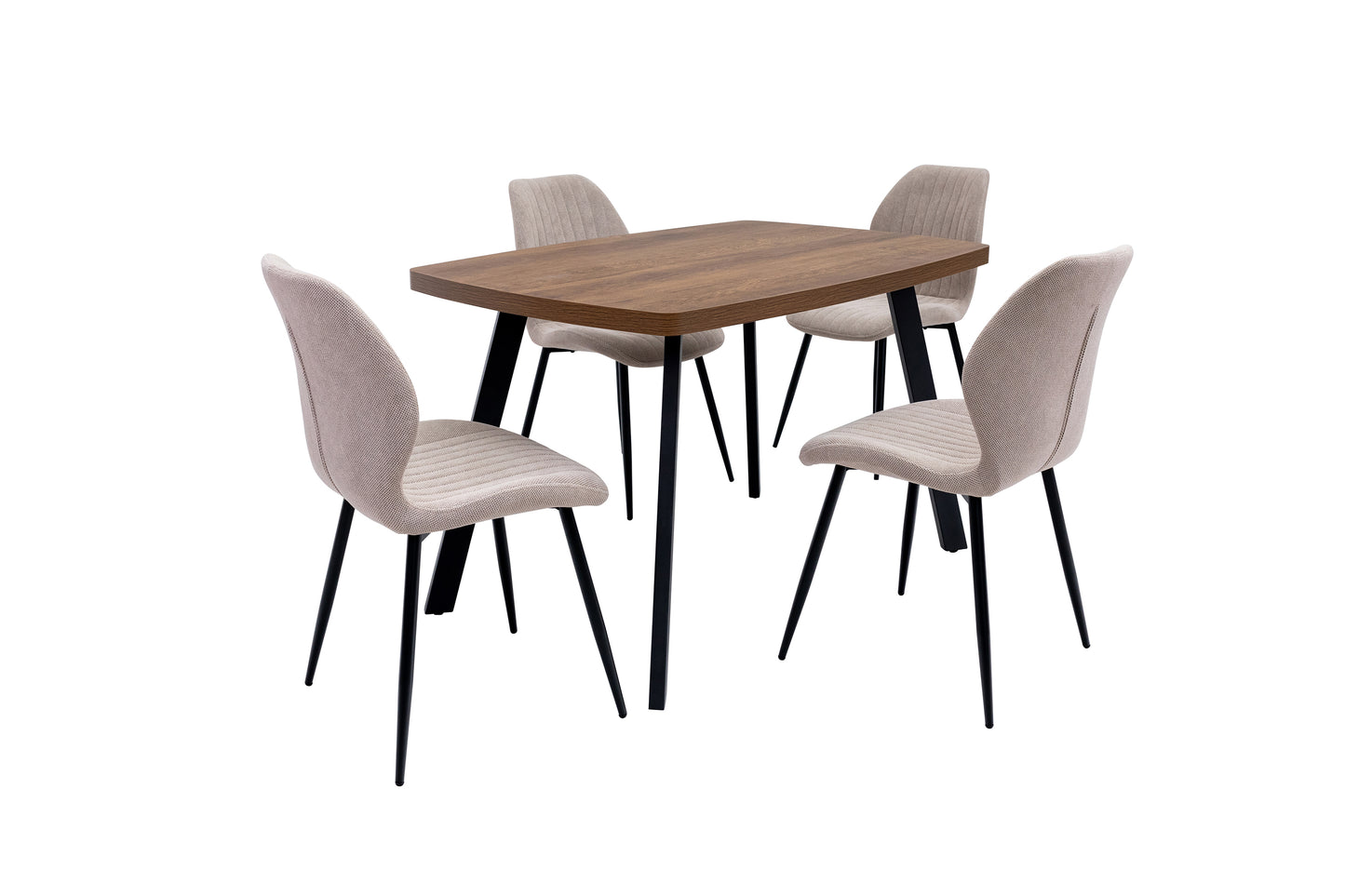 Havana 1.2m Dining Table -Dark Oak