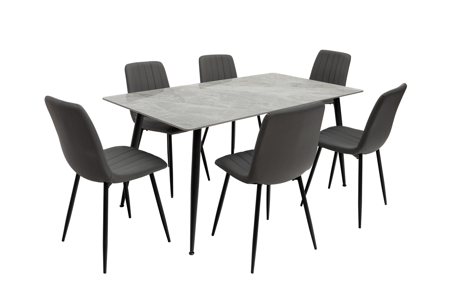 Winslow Sintered Stone Dining Table- 2 Colour & Sizes