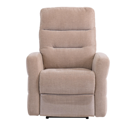 Baladena Herringbone Fabric Recliner Sofa - 3 colours option