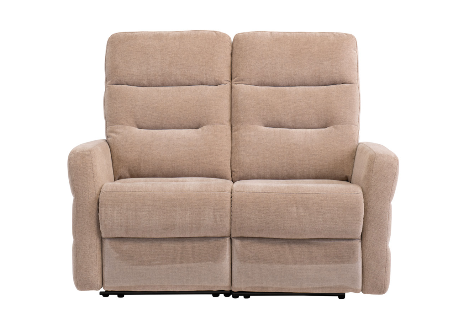 Baladena Herringbone Fabric Recliner Sofa - 3 colours option