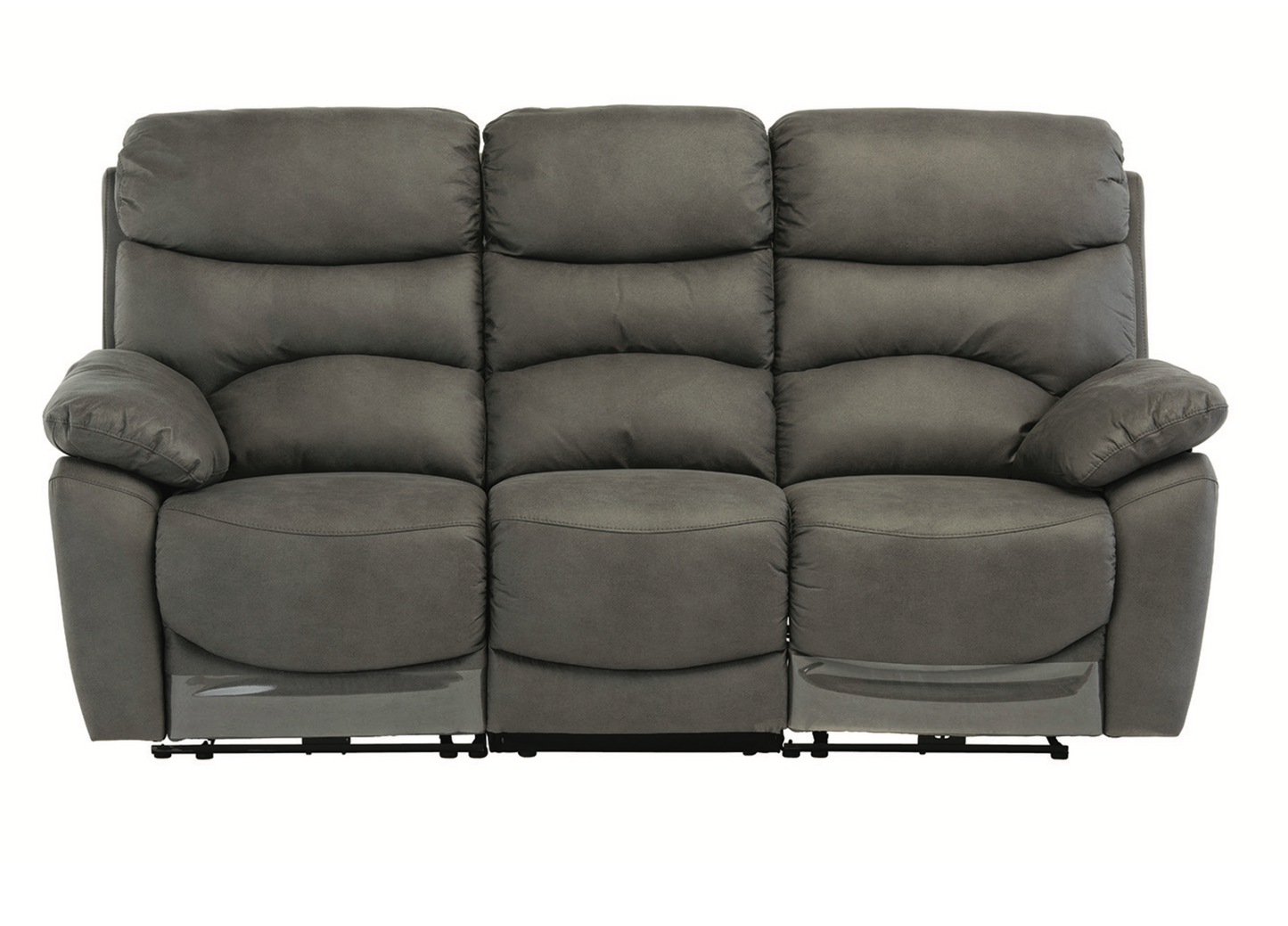 Bratista Soft Touch Fabric Recliner Sofa - 2 Colour Options