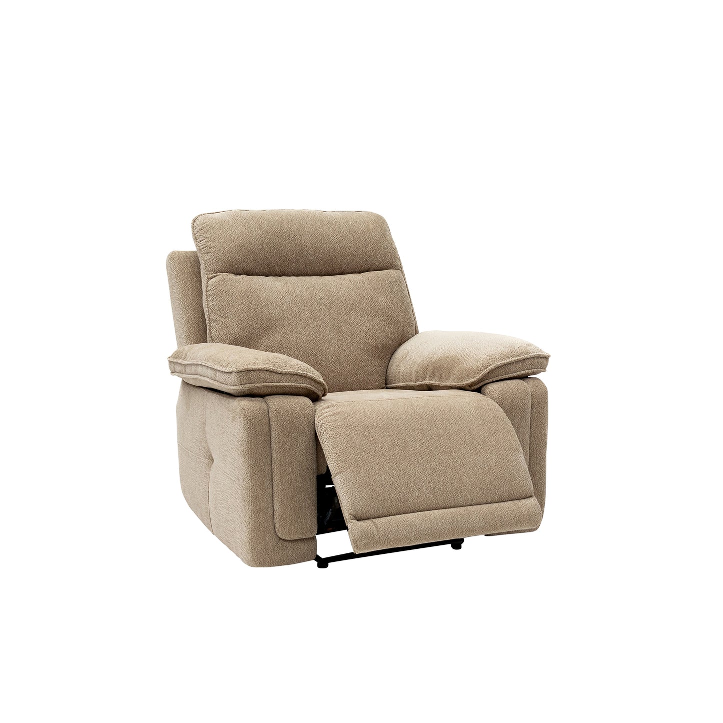 Serenada Fabric Electric Recliner - 2 Colour Options with USB Ports