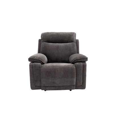 Serenada Fabric Electric Recliner - 2 Colour Options with USB Ports