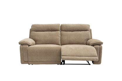 Serenada Fabric Electric Recliner - 2 Colour Options with USB Ports