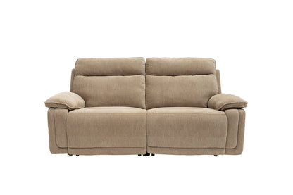 Serenada Fabric Electric Recliner - 2 Colour Options with USB Ports