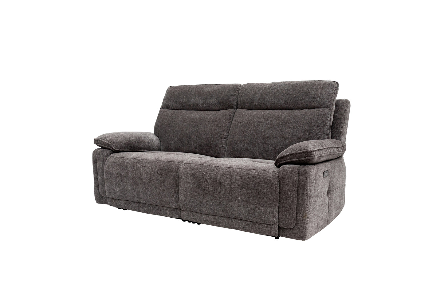 Serenada Fabric Electric Recliner - 2 Colour Options with USB Ports