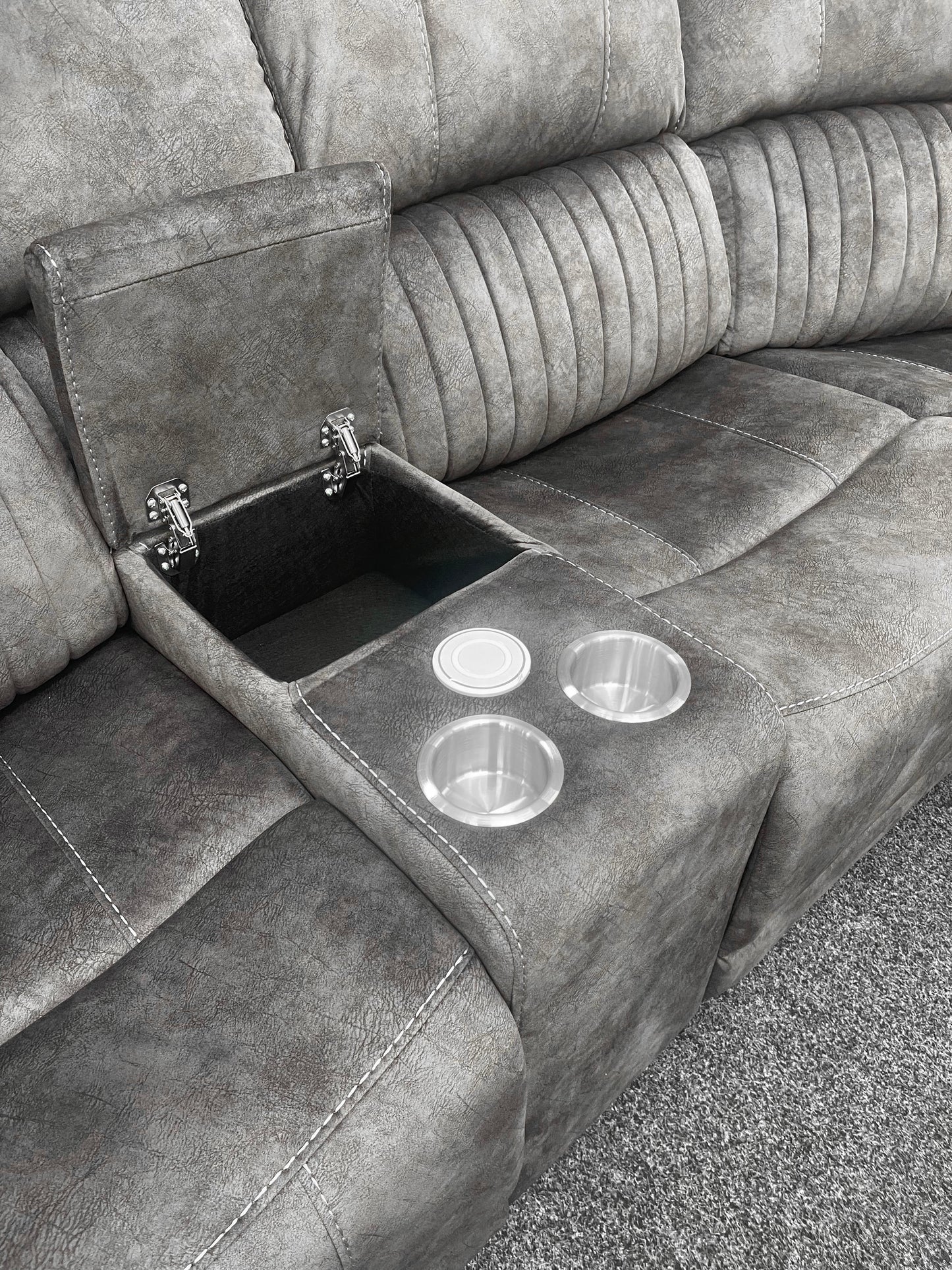 Nebraska Corner Sofa with Console