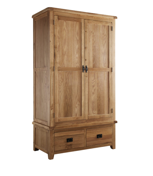 Oregon 2 Door Oak Wardrobe