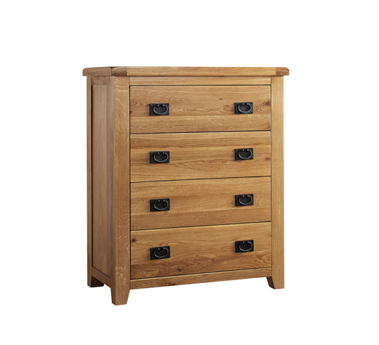 Oregon Oak 4 Drawer Chest of Drawers