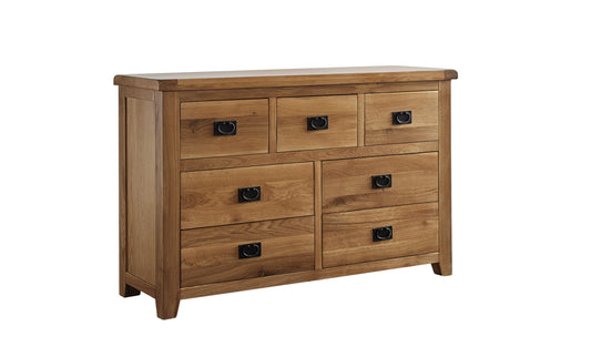 Oregon Oak 7 Drawer Chest of Drawers