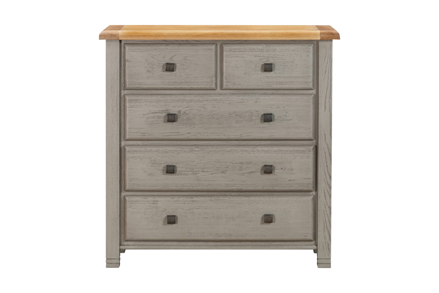 Ontario Painted Oak 5 Drawer Chest