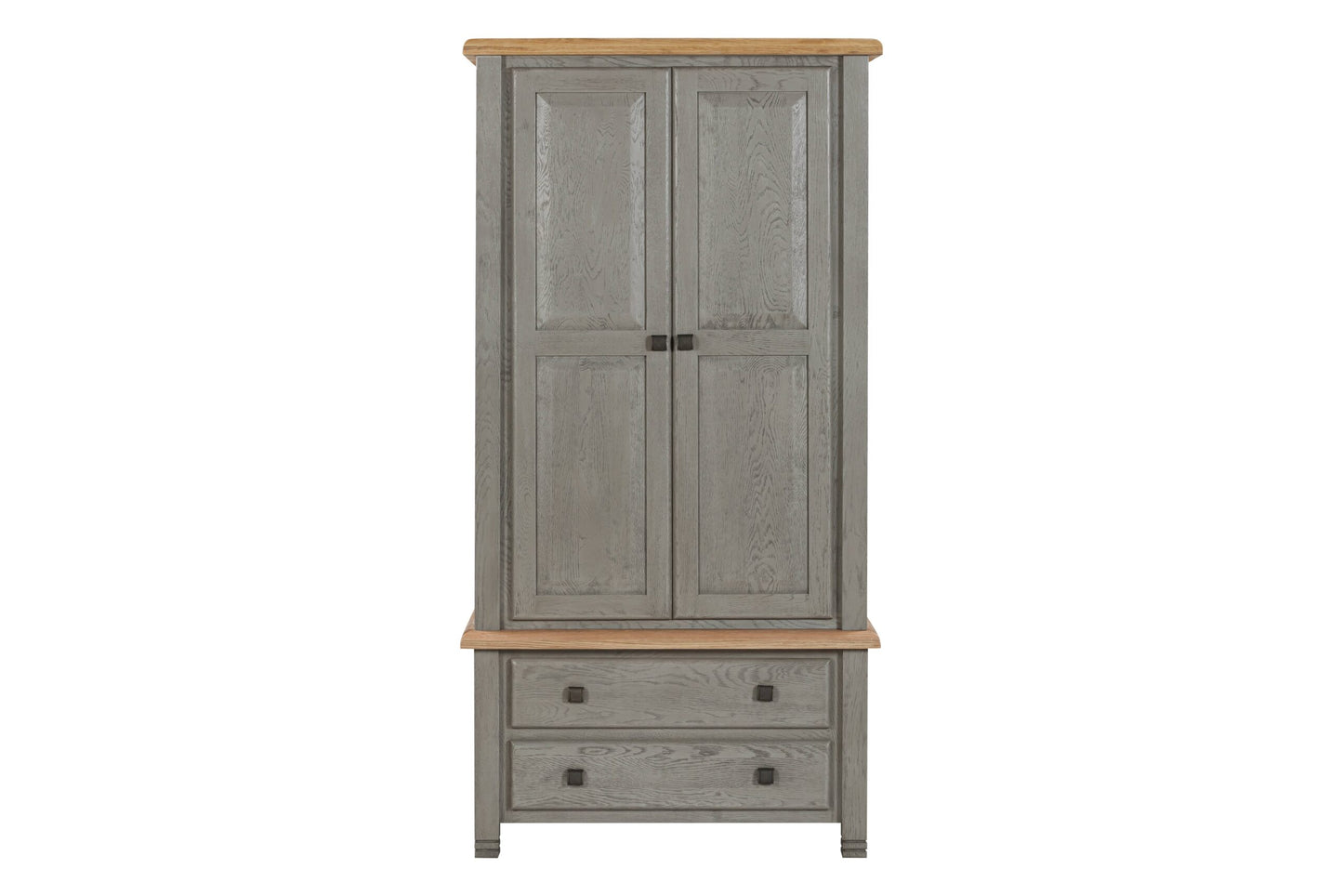 Ontario 2 Door Oak Wardrobe