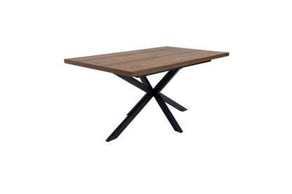 Havana 1.6m (+0.4m) Extending Dining Table -Dark Oak