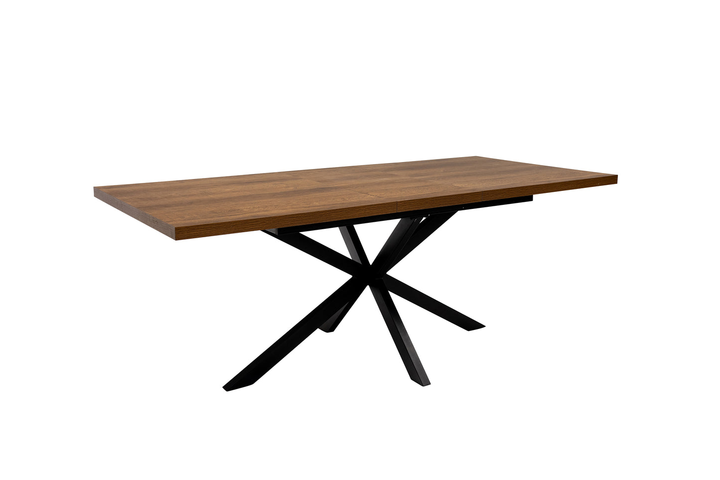 Havana 1.6m (+0.4m) Extending Dining Table -Dark Oak