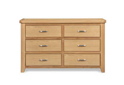 Monarch Oak 6 Drawer Chest