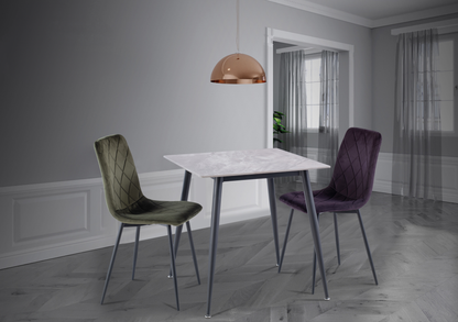 Minetto Grey 0.75 Dining Table