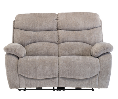 Pinto Fabric Electric Recliner Sofa - 2 Color option