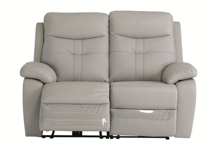 Sylvia Leather Electric Recliner Sofa - 5 Colour Options