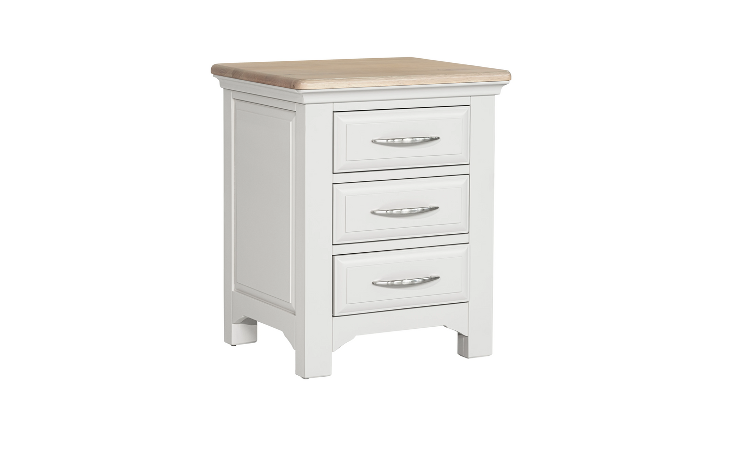 Ashford 3 Drawer Bedside