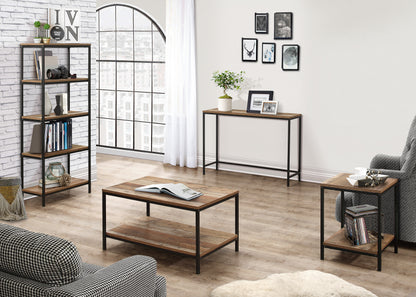 Urban 5 Tier Bookcase Brown