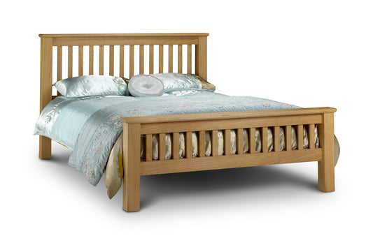 Amsterdam Oak Bed HFE King 150cm