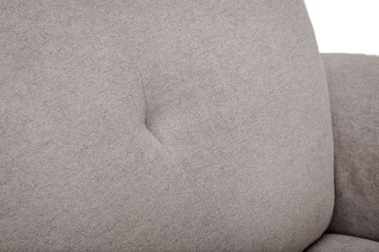 AVA RISE AND RECLINE CHAIR TAUPE FABRIC