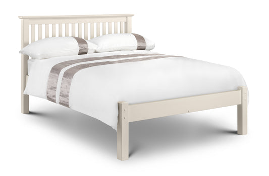 Barcelona Bed LFE White 135cm