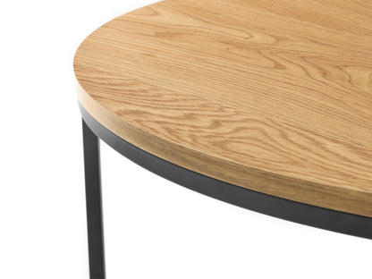 BELLINI ROUND NESTING COFFEE TABLE - OAK