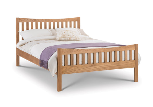 Bergamo Oak Bed 135cm