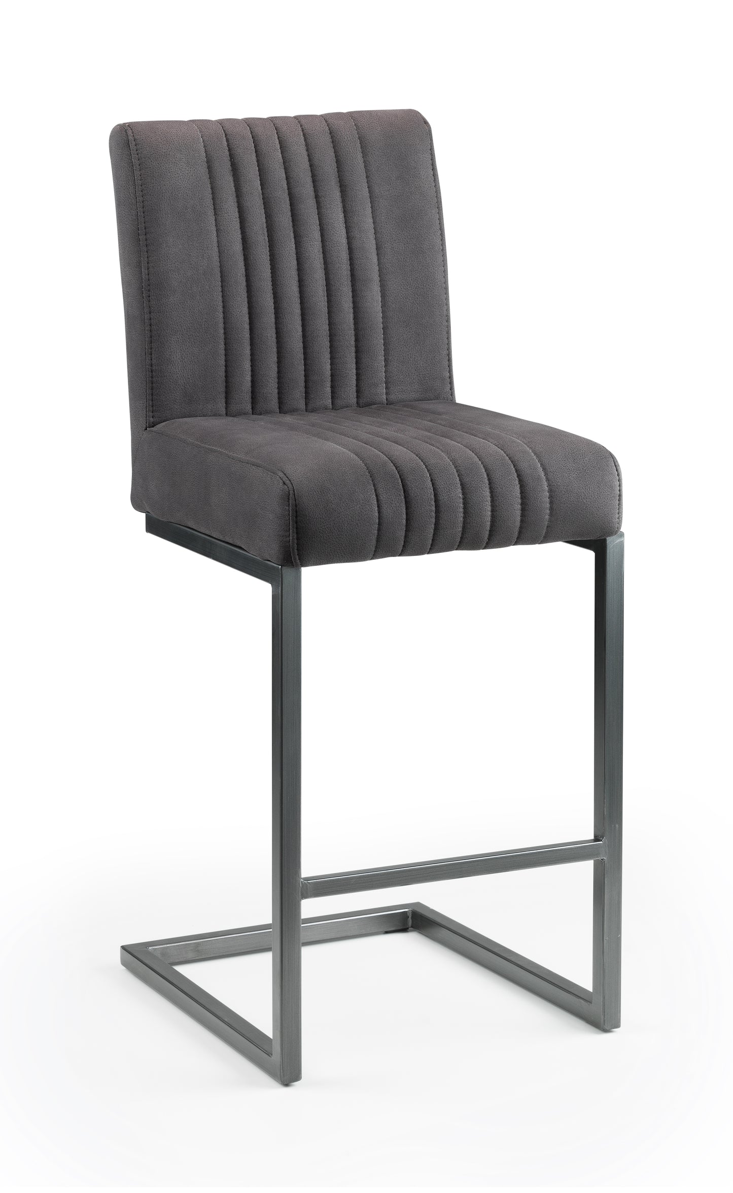 BROOKLYN BAR STOOL CHARCOAL GREY