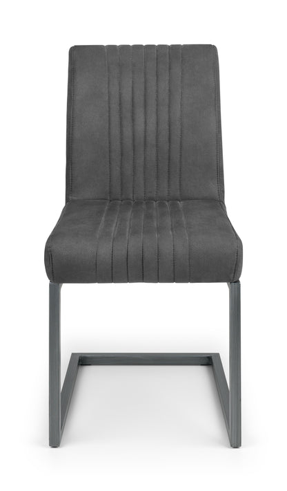 BROOKLYN DINING CHAIR CHARCOAL GREY