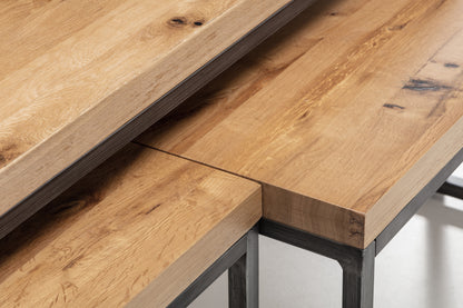 BROOKLYN OAK NESTING COFFEE TABLES