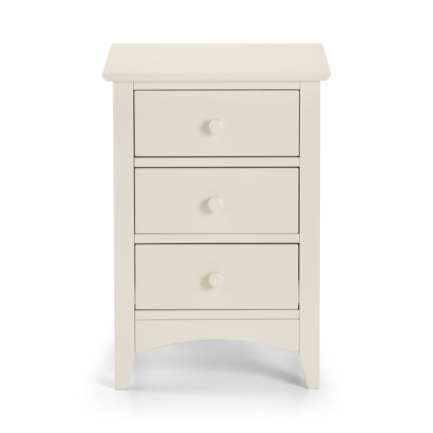 CAMEO 3 DRAWER BEDSIDE