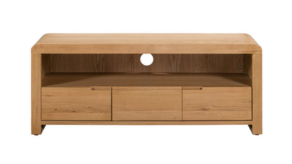 CURVE OAK TV UNIT