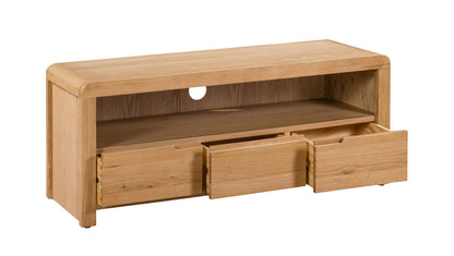 CURVE OAK TV UNIT