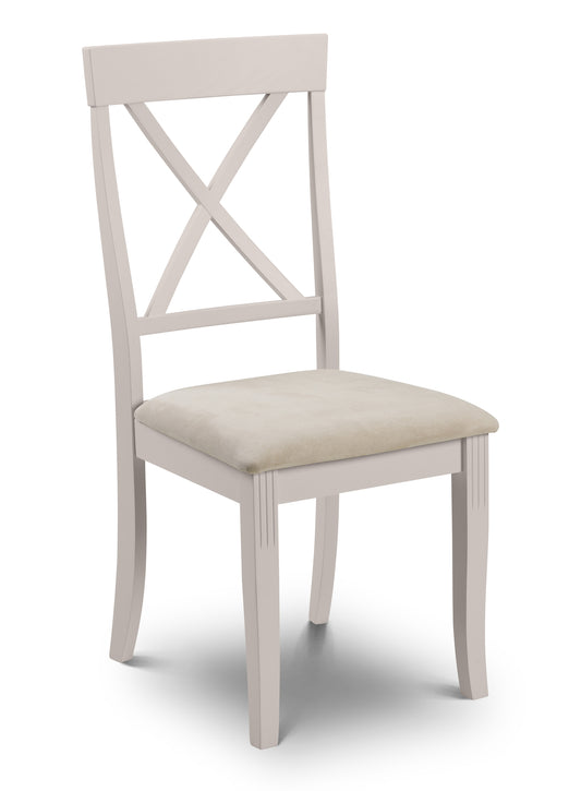 DAVENPORT ELEPHANT GREY DINING CHAIR