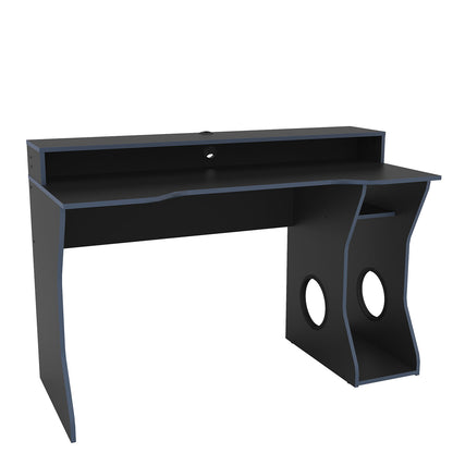 Enzo Gaming Computer Desk Black & Blue