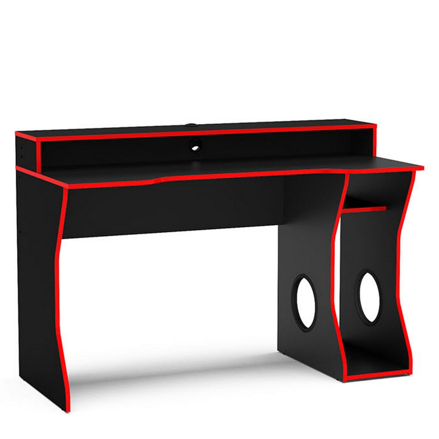 Enzo Gaming Computer Desk Black & Red