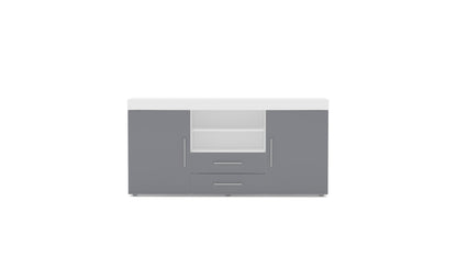 Edgeware 2 Door 2 Drawer Sideboard White