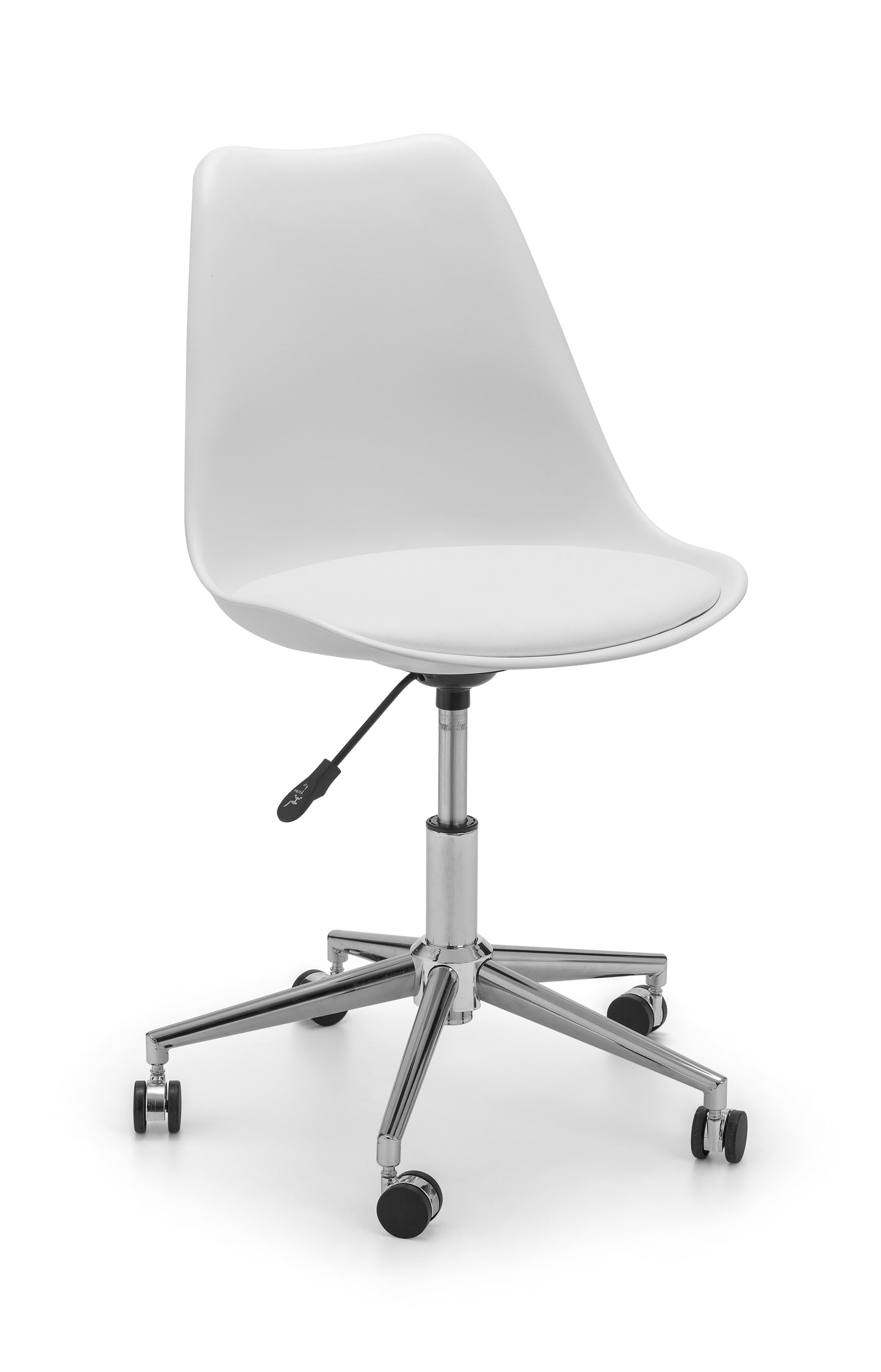 ERIKA OFFICE CHAIR WHITE/CHROME