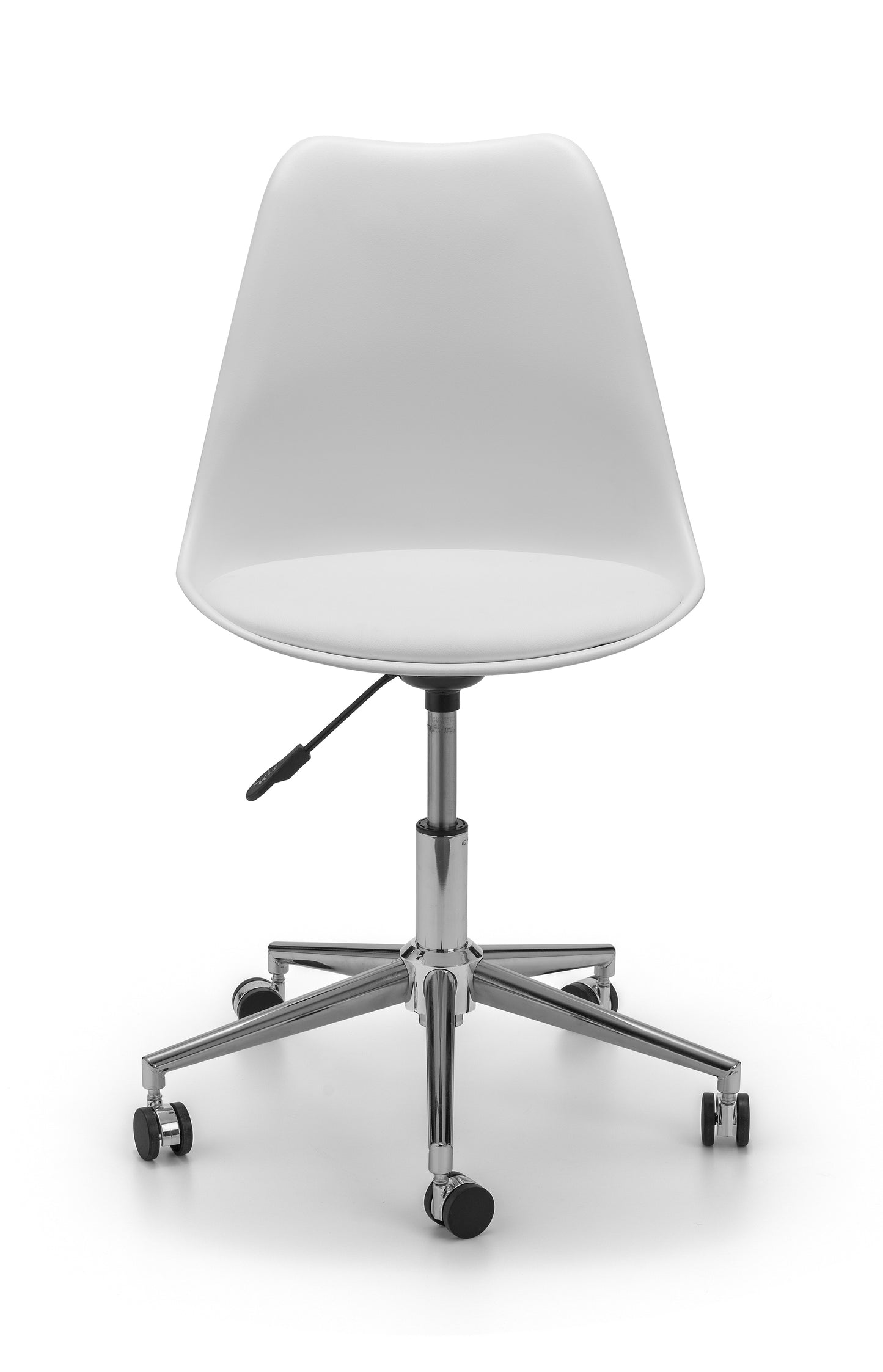 ERIKA OFFICE CHAIR WHITE/CHROME