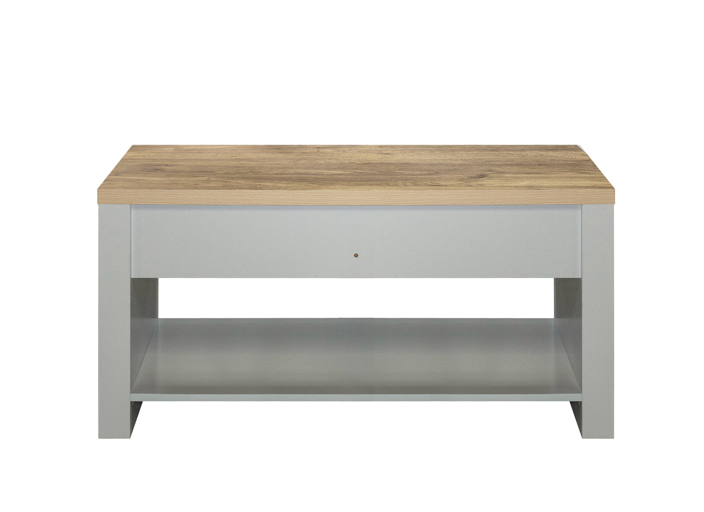 Highgate 2 Drawer Coffee Table Grey & Oak