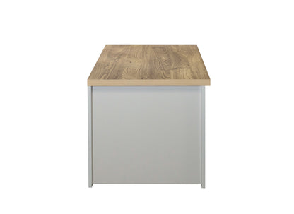 Highgate 2 Drawer Coffee Table Grey & Oak