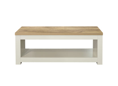 Highgate Coffee Table Cream & Oak